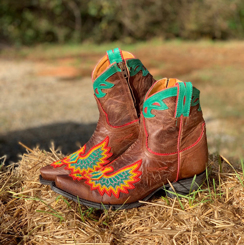  Old Gringo Eagle Beaded Oryx Boots BL3295-4 Photo