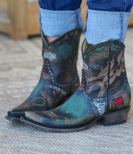 Yippee by Old Gringo Griff Beige Boots YBL453-1 Photo