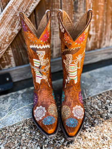 Old Gringo Mariachi Fiesta Mango Boots L3587-3 Picture