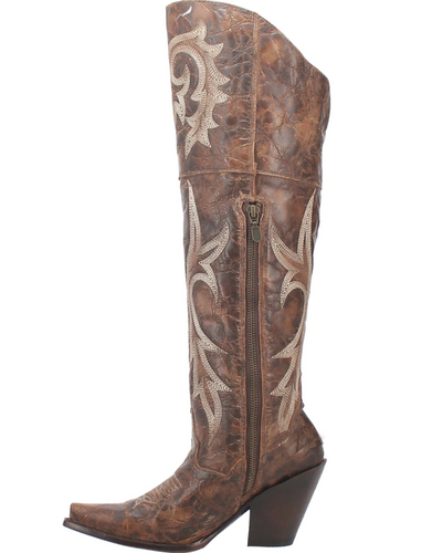 Dan Post Jilted Brown Boots DP3709 Zipper