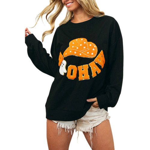 Boo Haw Sweatshirt Black Image