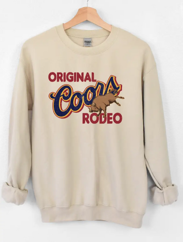 OG Coors Rodeo Crewneck Sand Picture