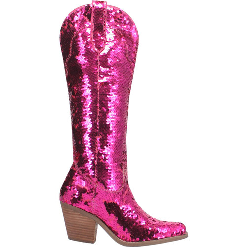 Dingo by Dan Post Dance Hall Queen Boots Fuchsia DI182 Image