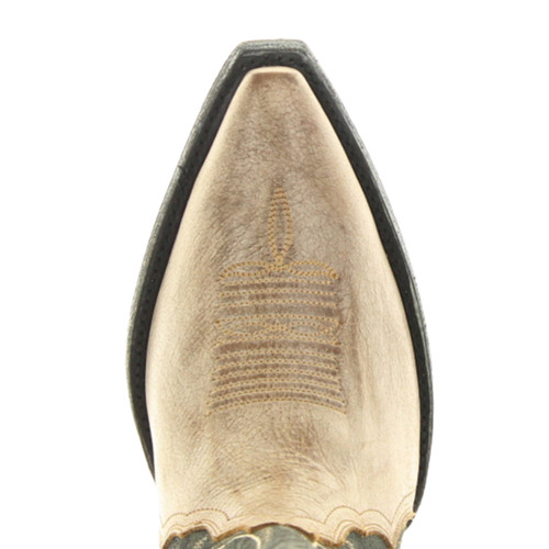 Yippee by Old Gringo Somers Boot Tan Carbon Leopardito YL653-1 Toe