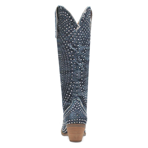 Dingo by Dan Post Honkytonk Honey Blue Boots DI162 Heel