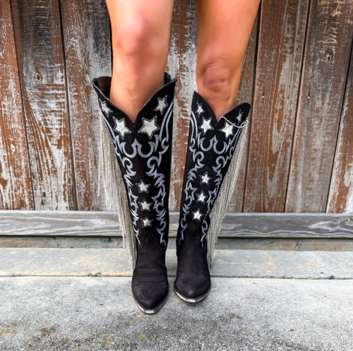 Liberty Black Narel Nubuck Grease Negro Boots LB7129233 Picture