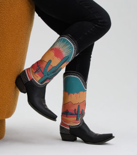 Yippee by Old Gringo Suning Black Boots YL690-1 Model