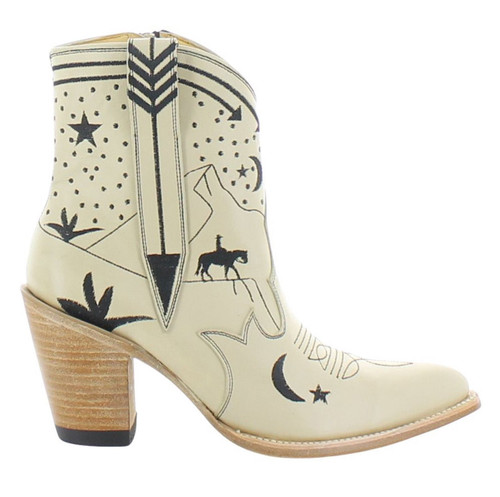 Yippee by Old Gringo Once In A Blue Moon Bone Boots YBL676-1 Photo