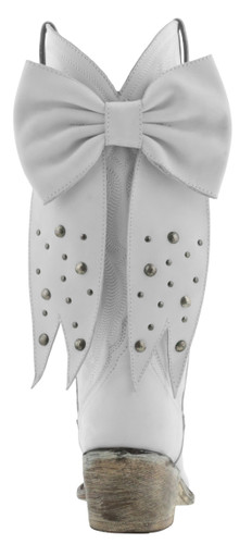 Liberty Black Alexandra Bow Boot Blanco LB7129248 Heel