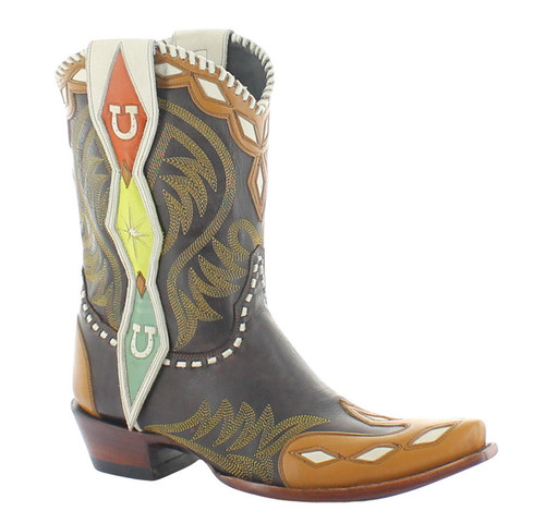 Double D by Old Gringo Atomic Ranch Chocolate Boots DDL1070-1 Image