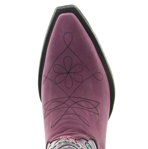 Old Gringo Austin Mulberry Pink Purple Boots L4079-1 Toe