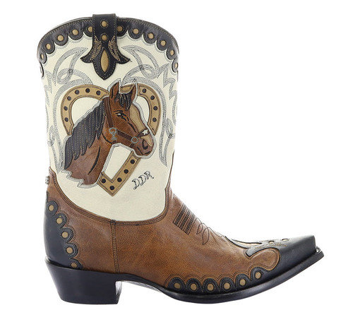 Double D by Old Gringo Horsiculture Bone Nut Boots DDL1079-1 Photo