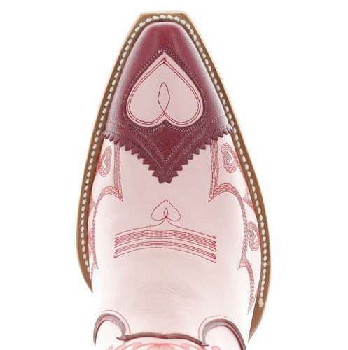 Double D by Old Gringo Rodeo Sweetheart Pink Boots DDBL1060-3 Toe