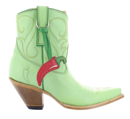 Yippee by Old Gringo Chili Charm Mint Green Bootie YBL729-1 Image