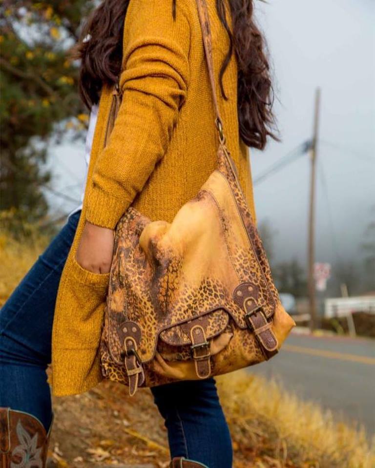 old gringo leopardito bag