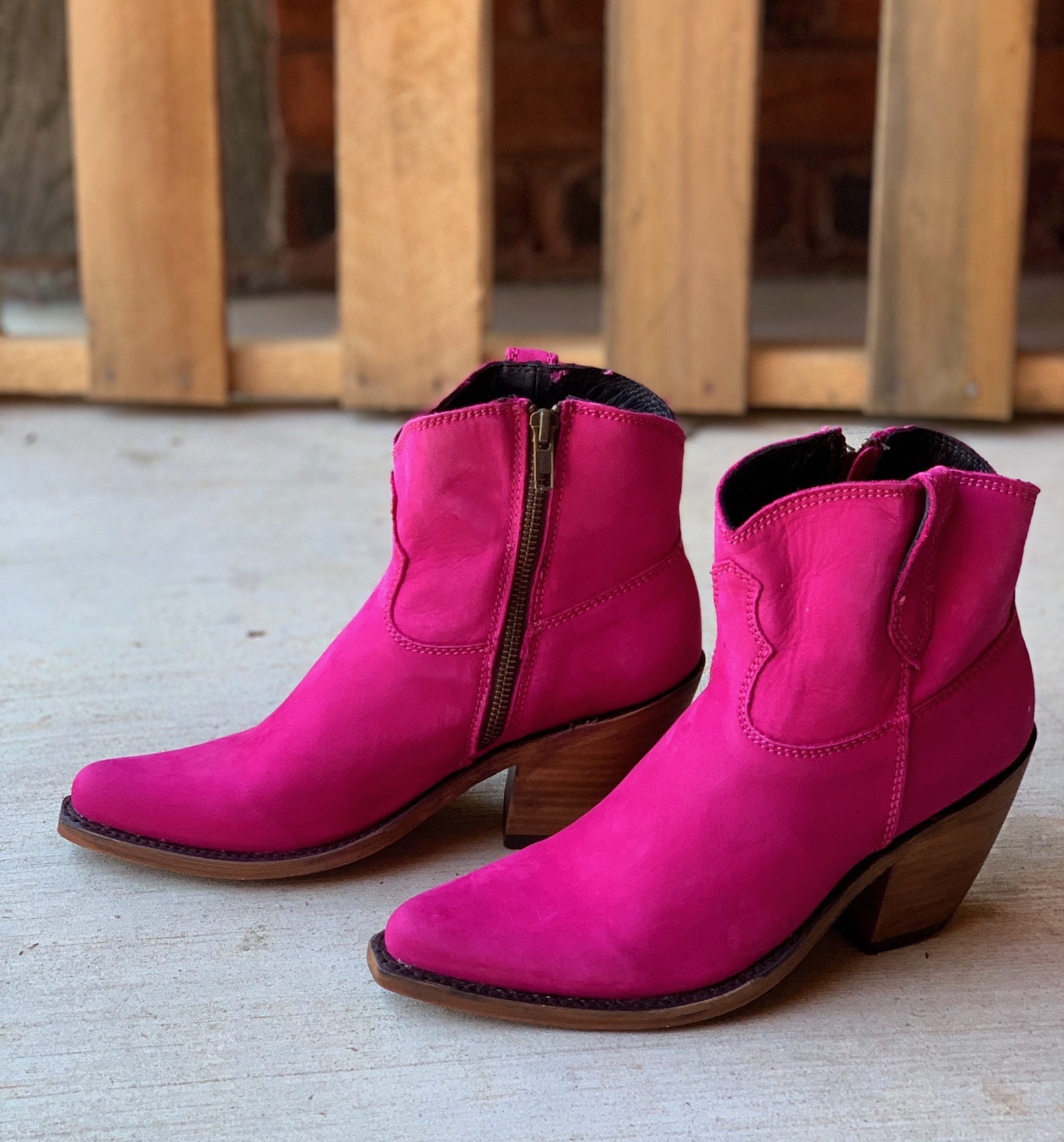 Liberty Black Brandy Bootie Fuchsia LB713416