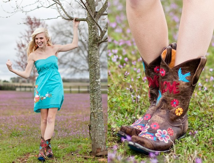 sundresses and cowboy boots