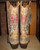 Antique Saddle Blue Jean Wing And Heart back picture