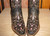 Corral Black Cognac Pink Boots A1953 Toe Picture