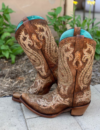 Bottes cowboy cuir - Femme | MANGO France métropolitaine