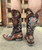 Old Gringo Bonnie Brass Cowgirl Boots L649-1 Heel