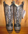Corral Black Silver Wings and Cross Boot
