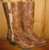 Corral Boots Vintage Cognac Deer Zipper Picture