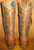 Corral Cognac Butterfly Laser Cowgirl Boots Picture
