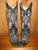 Corral Wing and Cross Black and Bone A1018
