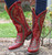 Old Gringo Snake Red Boots L1055-3 Picture
