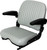 High Back Wide Base Seat W/Armrests and Slides