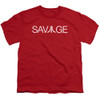 Image for Atari Youth T-Shirt - Savage Logo