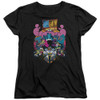 Image for Teen Titans Go! Woman's T-Shirt - Go to the Movies Burst Through