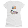 Image for Teen Titans Go! Girls T-Shirt - Go to the Movies Poster