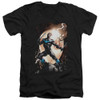 Image for Batman V-Neck T-Shirt - Nightwing Against Owls