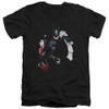 Image for Batman V-Neck T-Shirt - Harley Choke