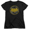 Image for Batman Woman's T-Shirt - Vintage Symbol Collage