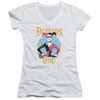 Image for Batman Girls V Neck T-Shirt - Devious One
