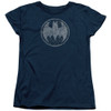 Image for Batman Woman's T-Shirt - Starry Night Shield