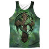 Front image for Anne Stokes Sublimated Tank Top - Woodland Guardian