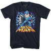 Image for Mega Man Logo Vortex Vortex T-Shirt