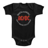 Image for AC/DC Noise Pollution Infant Baby Creeper