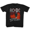 Image for AC/DC Highway to Hell Diamond Plate Classic Youth T-Shirt