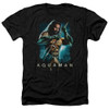 Image for Aquaman Movie Heather T-Shirt - Trident