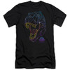 Image for Jurassic Park Premium Canvas Premium Shirt - Neon T-Rex