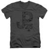 Image for Jurassic Park V Neck T-Shirt - JP 25