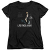 Image for Jurassic Park Womans T-Shirt - Life Finds a Way
