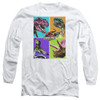 Image for Jurassic Park Long Sleeve Shirt - Prehistoric Block