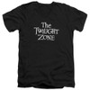 Image for The Twilight Zone T-Shirt - V Neck - Logo