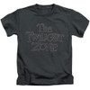 Image for The Twilight Zone Kids T-Shirt - Spiral Logo